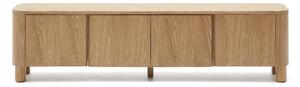 TV komoda u dekoru jasena u prirodnoj boji 200x52x40 cm Salaya – Kave Home