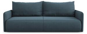 Plava sklopiva/s prostorom za odlaganje sofa 216 cm Nanea – Makamii