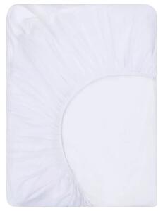 VidaXL Plahte s gumicom vodootporne 2 kom pamučne 70 x 140 cm bijele