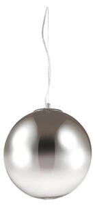 Ideal Lux - Luster na sajli MAPA 1xE27/42W/230V pr. 40 cm siva/dimna