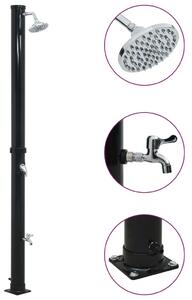Solarni tuš crni 220 cm 20 L