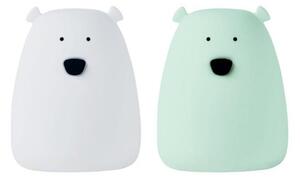 RABBIT AND FRIENDS noćna svjetiljka white/arctic green