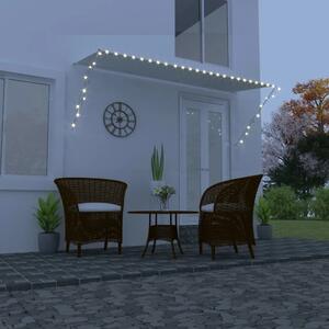 Tenda na uvlačenje s LED svjetlima 350 x 150 cm krem - Krema 350 x 150 cm 1 Krema