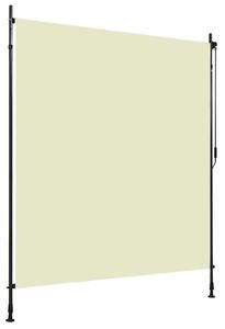 Vanjska roleta 200 x 270 cm krem - Krema 200 x 270 cm 1 Podesiva visina (225 – 275 cm)