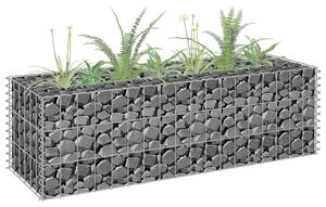 Gabionska sadilica od pocinčanog čelika 90 x 30 x 30 cm - 90 x 30 x 30 cm 1 90 x 30 x 30 cm