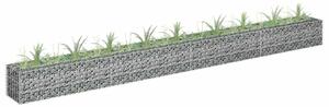 Gabionska sadilica od pocinčanog čelika 360 x 30 x 30 cm - 360 x 30 x 30 cm 1 360 x 30 x 30 cm
