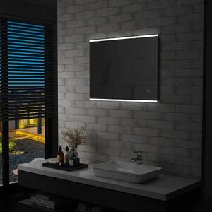Kupaonsko LED zidno ogledalo sa senzorom na dodir 80 x 60 cm - 80 x 60 cm 1 80 x 60 cm