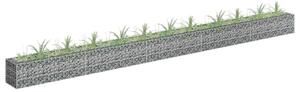 Gabionska sadilica od pocinčanog čelika 450 x 30 x 30 cm - 450 x 30 x 30 cm 1 450 x 30 x 30 cm