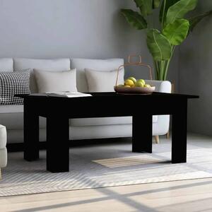 Stolić za kavu crni 100 x 60 x 42 cm od konstruiranog drva - Crna 100 x 60 x 42 cm 1 Crna