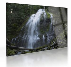 Staklena slika vodopada (70x50 cm)