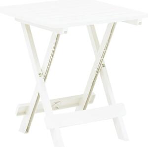 Sklopivi vrtni stol bijeli 45 x 43 x 50 cm plastični - Bijela 1 Bijela