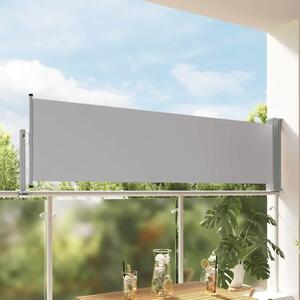 Uvlačiva bočna tenda za terasu 80 x 300 cm siva - Siva 80 x 300 cm 1 Siva