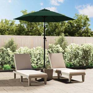 Suncobran zeleni 200 x 224 cm aluminijski - Zelena