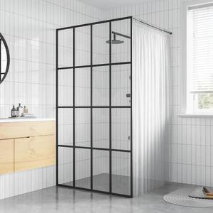 Pregrada za tuširanje od prozirnog kaljenog stakla 80 x 195 cm - Transparentan 80 x 195 cm Transparentan 80 x 195 cm