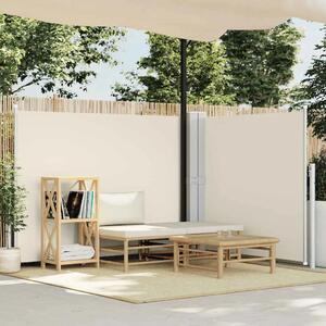 Uvlačiva bočna tenda 140 x 600 cm krem - Krema 140 x 600 cm 1 Krema