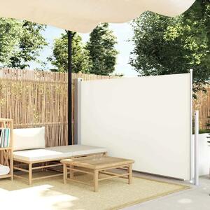 Uvlačiva bočna tenda za terasu 140 x 514 cm krem - Krema 140 x 500 cm 1 Krema