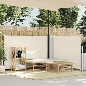 Uvlačiva bočna tenda 120 x 600 cm krem - Krema 117 x 600 cm 1 Krema