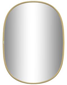 VidaXL Zidno ogledalo zlatna 40x30 cm