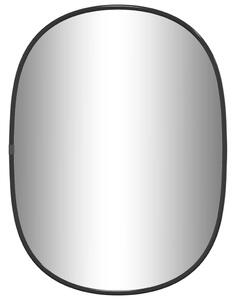 VidaXL Zidno ogledalo crna 40x30 cm