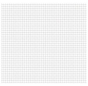 Vrtna mrežasta ograda od nehrđajućeg čelika 100x85 cm 31x31x3 mm - Srebrno 100 x 85 cm 1 31 x 31 x 3 mm