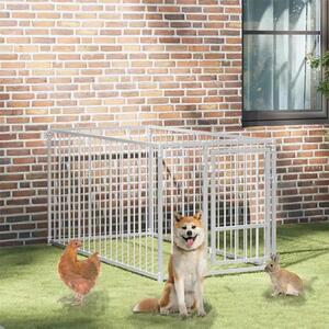 Vanjski kavez za pse 100 x 200 x 100 cm - 100 x 200 x 100 cm 1 100 x 200 x 100 cm