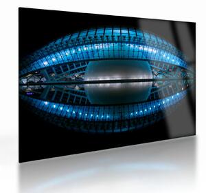 Staklena slika nogometnog stadiona (70x50 cm)
