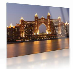 Staklena slika zgrade u Dubaiju (70x50 cm)