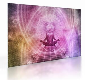 Staklena slika meditacije (70x50 cm)