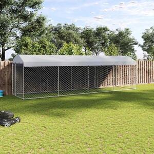 Vanjski kavez za pse s krovom 760 x 190 x 225 m - 760 x 192 x 225 cm 1 Da 760 x 192 x 225 cm
