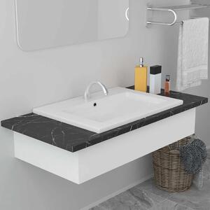 Ugradbeni Lavabo - Umivaonik 61 x 39 5 x 18 5 cm keramički bijeli - 61 x 39.5 x 18.5 cm 61 x 39.5 x 18.5 cm