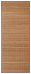 VidaXL Tepih od bambusa 100 x 160 cm smeđi