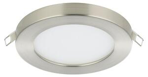 Eglo LED ugradbena svjetiljka, okrugla Fueva Flex (5,5 W, Ø x V: 11,7 x 0,2 cm, Mat nikal, Neutralno bijelo)