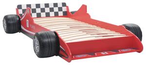 VidaXL Dječji krevet trkaći auto 90 x 200 cm crveni