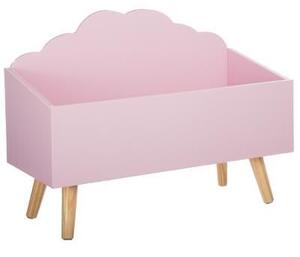 Kutija za igračke - Rozi oblak