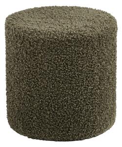 Zeleni tabure od bouclé tkanine Ejby – House Nordic