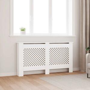 Maska za radijator - Pokrov za radijator bijeli 152 x 19 x 81 5 cm MDF - Bijela 152 x 19 x 81.5 cm 1 Bijela