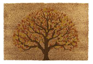 Otirač od kokosovih vlakana 40x60 cm Autumnal Tree of Life – Artsy Doormats