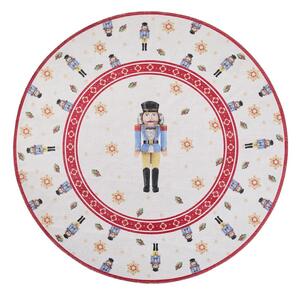 Crveni okrugao tepih s božićnim motivom ø 160 cm Toy's Delight Nutcracker – Villeroy&Boch
