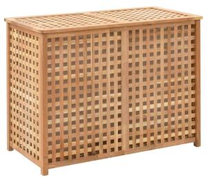 Košara za rublje 87 5 x 46 x 67 cm od masivnog drva oraha - 87.5 x 46 x 67 cm 1 87.5 x 46 x 67 cm