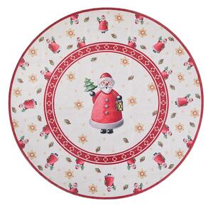 Crveni okrugao tepih s božićnim motivom ø 160 cm Toy's Delight Santa Claus – Villeroy&Boch