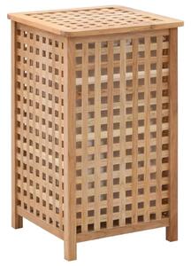 Košara za rublje 39 x 39 x 65 cm od masivnog drva oraha - 39 x 39 x 65 cm 1 39 x 39 x 65 cm