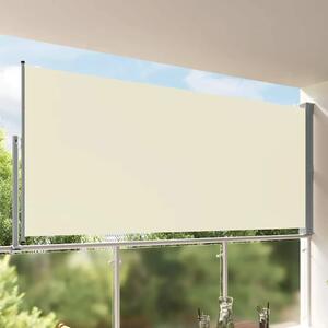 Uvlačiva bočna tenda za terasu 160 x 300 cm krem - Krema 160 x 300 cm 1 Krema
