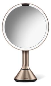 Kozmetičko ogledalo s osvjetljenjem/povećavajuće (5x) ø 20 cm Sensor – simplehuman