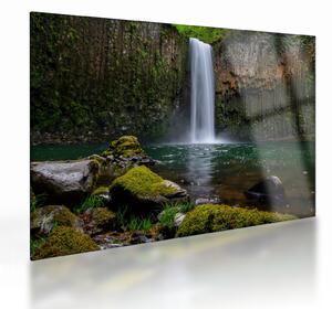 Staklena slika slapova (70x50 cm)