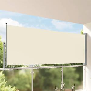 Uvlačiva bočna tenda za terasu 140 x 300 cm krem - Krema 140 x 300 cm 1 Krema