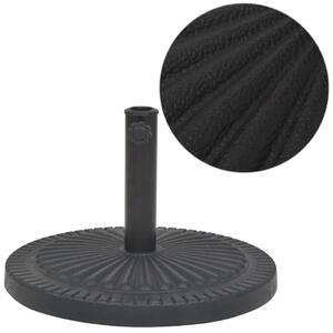 Stalak za Suncobran od Smole Okrugli Crni 14 kg - 1 14 kg 14 kg