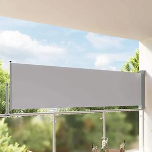 Uvlačiva bočna tenda za terasu 100 x 300 cm siva - Siva 100 x 300 cm 1 Siva