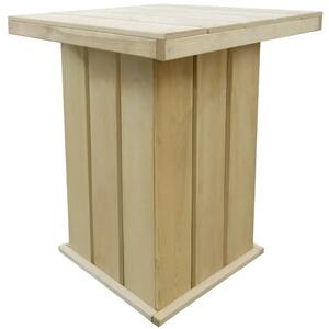 Barski stol od impregnirane borovine 75 x 75 x 110 cm - 75 x 75 x 110 cm 1 75 x 75 x 110 cm