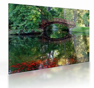 Staklena slika rijeke (70x50 cm)