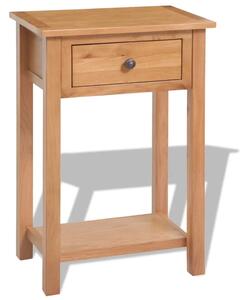 Konzolni stol od masivne hrastovine 50 x 32 x 75 cm